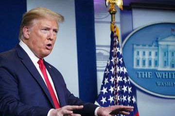 “Tontos bastardos”, llama Trump a CNN; acusa a la cadena de sobredimensionar pandemia