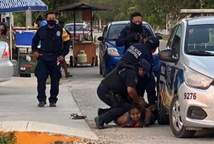 Conmoción en Tulum: mujer pierde la vida luego de ser sometida por policías