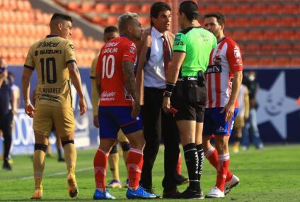 Arturo Brizio admitió que arbitraje afectó al Atlético de San Luis ante Pumas