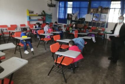 Al momento 491 escuelas de nivel básico iniciaron clases presenciales en Chiapas