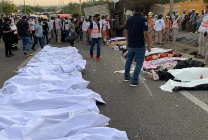 Tragedia en Chiapas: al menos 53 migrantes mueren en accidente de tráiler