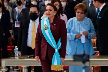 ¡Histórico! Xiomara Castro, primera mujer en asumir el cargo de presidenta en Honduras