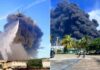 Tercer tanque de almacenamiento de crudo colapsa tras incendio en Matanzas, Cuba