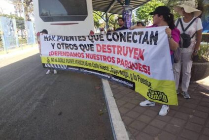Colectivo «Menos Puente Más Ciudad» hace presencia hoy en Tuxtla