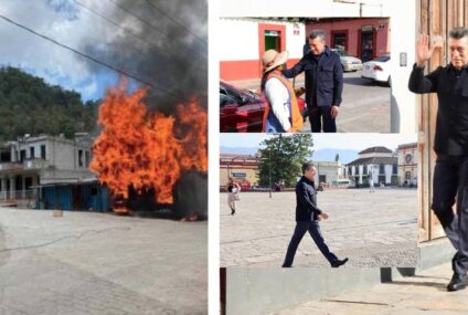 Se viraliza Rutilio Escandón al pasear por las calles de San Cristóbal tras balacera