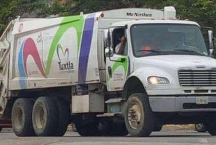 Toma tus precauciones, no pasará el camión de la basura en algunas zonas de Tuxtla este sábado
