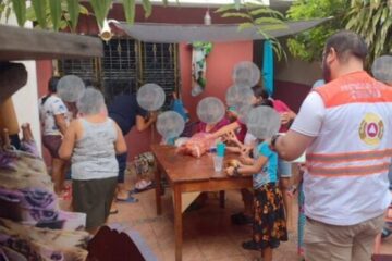 Ponen a disponibilidad ayuda humanitaria para personas desplazadas de Frontera Comalapa