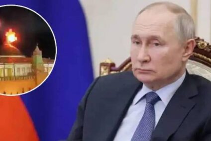 Rusia denuncia que Ucrania intentó asesinar a Vladimir Putin con un ataque de drones al Kremlin