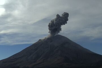 Cambian el semáforo de alerta volcánica del Popocatépetl a Amarillo Fase 3