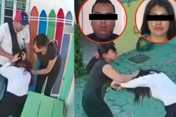 Arrestaron a pareja que golpeó a maestra de kínder en Cuautitlán Izcalli