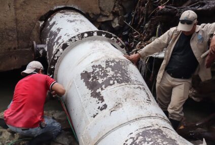 Fuga y suspensión del agua en Tuxtla Gutiérrez lunes y martes