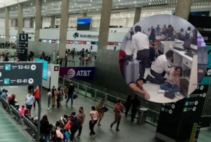 Balacera en el Aeropuerto de CDMX dejó un policía herido y un detenido