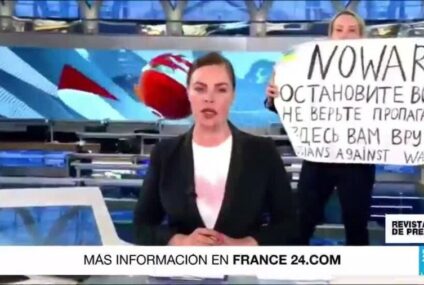 Francia investiga presunto «envenenamiento» de periodista rusa que protestó contra la guerra en Ucrania
