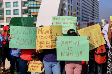Caravana “Acuérdate de Acapulco” pide al Senado 300 mil mdp para reconstrucción del puerto