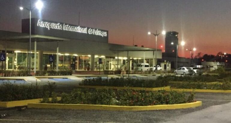Aeropuerto de Palenque, bajo control militar