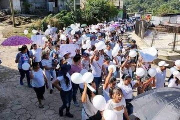«Marcha por la paz», pobladores de Tila exigen se restablezca el Estado de Derecho