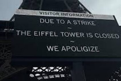 La Torre Eiffel cierra sus puertas debido a huelga del personal
