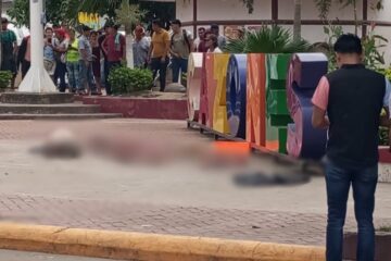 Arrojan cuerpos desmembrados junto a letras turísticas en Cazones de Herrera, Veracruz