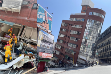 Continúan las labores de rescate de más de 100 personas tras el terremoto de Taiwán