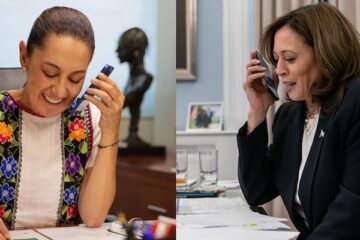 Claudia Sheinbaum y Kamala Harris hablan por teléfono sobre migración y energías limpias