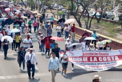 Convoca magisterio a megamarcha próximo 25 de junio