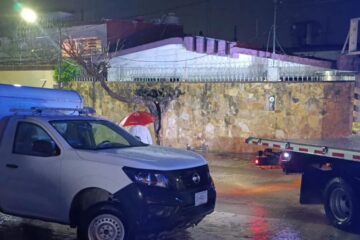 Lluvias causan caos en Tuxtla Gutiérrez, saldo de un muerto