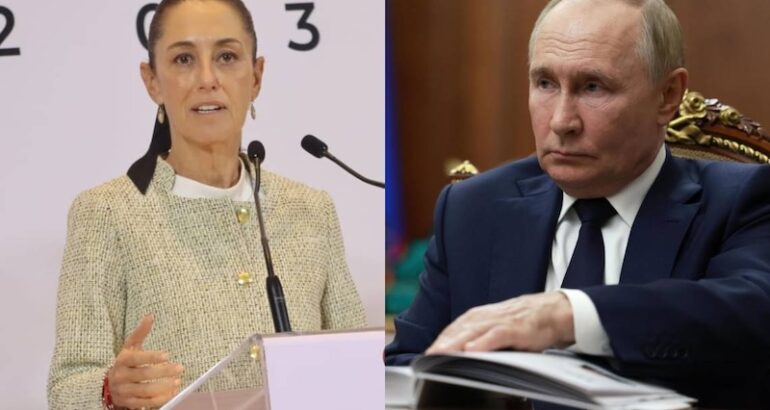 Vladimir Putin, invitado a la toma de posesión de Claudia Sheinbaum