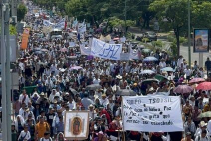 Chiapas se levanta al grito de paz: MOPAZ