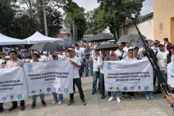 Continuarán en paro trabajadores de El Poder Judicial