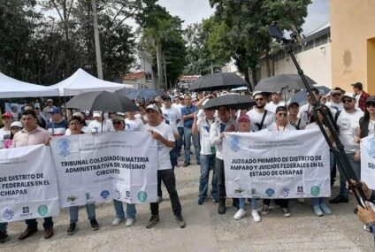 Continuarán en paro trabajadores de El Poder Judicial