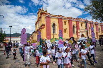 Exigen fin de la violencia en Chiapas con marcha en SCLC