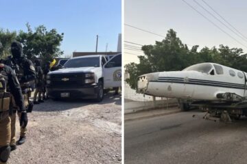 Liberan a víctima de secuestro en Culiacán; hallan laboratorio clandestino y partes de aeronave