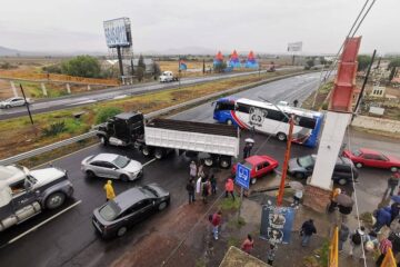 Por qué está bloqueada la carretera México-Pachuca hoy 9 de diciembre