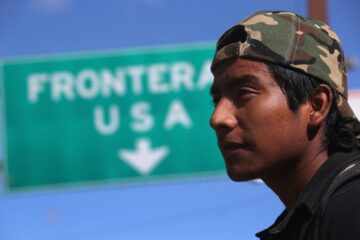 Migrantes solo pueden salir de México por el sur