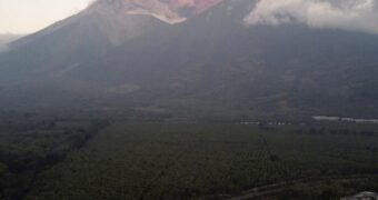 Cenizas de volcán en Guatemala podrían llegar al Soconusco