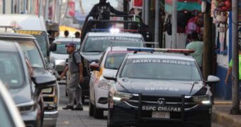 5 policías calcinados durante emboscada en Frontera Comalapa