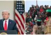 Trump dice que EU desarmará a Hamas “violentamente”si el grupo se niega a hacerlo