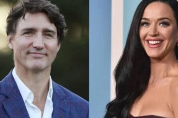 El beso que confirma la relación entre Katy Perry y el exprimer ministro Justin Trudeau