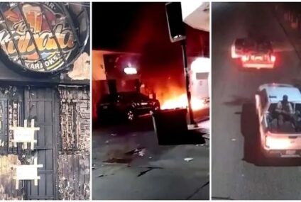 Violencia en Chiapas: Queman Dos Bares y Desaparecen a 7 Personas en Villaflores; FGE Investiga