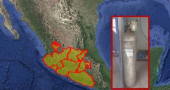 Emiten alerta en México por robo de un cilindro con gas cloro