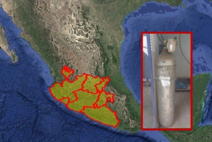 Emiten alerta en México por robo de un cilindro con gas cloro