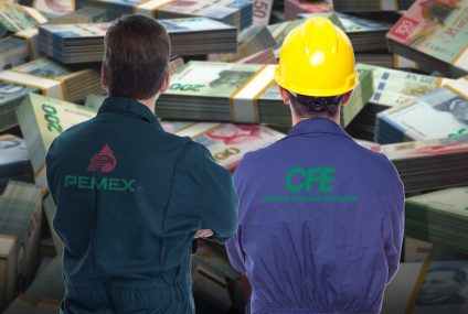 Van por pensiones doradas de Luz y Fuerza del Centro, Pemex y CFE