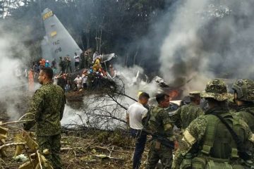 Sube a 68 la cifra de muertos en el accidente aéreo en Colombia; continúan labores de rescate