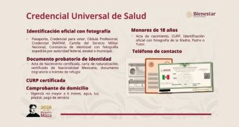Sheinbaum llama a la credencialización para el sistema universal de salud; comienza el 2 de abril por letra y edad