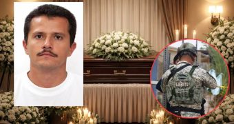 La procesión funeraria del Mencho lleva su cuerpo a Jalisco La procesión funeraria del Mencho lleva su cuerpo a Jalisco