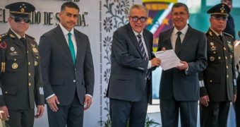 Renuncia Óscar Rentería Schazarino, secretario de Seguridad Pública de Sinaloa; permaneció casi quince meses en el puesto