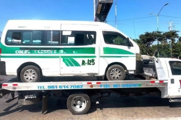 Retiran unidades de transporte público en malas condiciones en Tuxtla Gutiérrez Retiran unidades de transporte público en malas condiciones en Tuxtla Gutiérrez