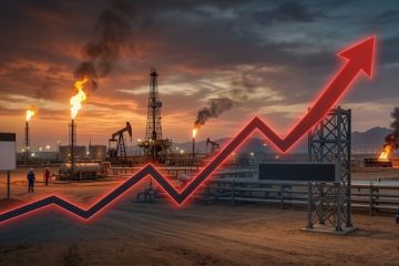 Petróleo se dispara hasta 10% por tensión entre EU e Irán